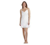 Nuisette Ã bretelles en satin femme Admas Classic Luxe Blanc 2XL