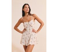 Nuisette à motifs fleuris - Nymera - XL - Creme - Femme - Etam