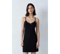 Nuisette en modal décolleté dentelle - Josephine - S - Black - Femme - Etam