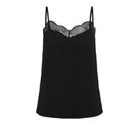 Pieces Haut en dentelle à bretelles Pctiffany pour femme Noir Taille S