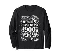 Nuisette Humoristique rétro Humoristique « Be Patient I'm from The 1900s » Manche Longue