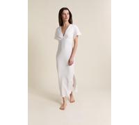 Nuisette longue satinée - Marry Me - L - Blanc - Femme - Etam