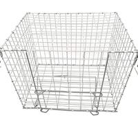 Nuisipro Cage à Oiseaux Mono-Capture, 1 entrée, 40 × 30 × 30 cm | Fabriqué en France, Robuste