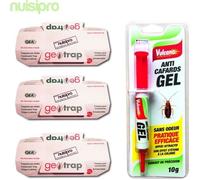 NUISIPRO - Gel et Pièges Anti Cafards Anti Blattes - Résultat rapide & Effet durable