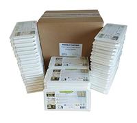 NUISIPRO - Plaques de glu Anti-Rats et Anti-Souris - Lot de 100 - Pièges à Colle pour Zone Humide