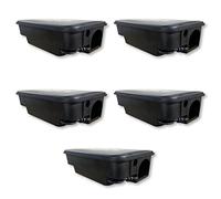 NUISIPRO - Poste Anti Rat & Anti Souris - Lot de 5 boites Robustes - Grande sécurité des Produits