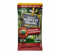 NUISIPRO Recharge 50ml pour Piège à Guêpes et Frelons - Attractif Concentré - Compatible Tous Pièges - N’Attire Pas les Abeilles
