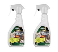 NUISIPRO - Répulsif Chats Intérieur & Extérieur - Lot de 2 - Spray Puissant