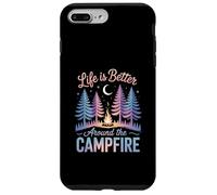 Nuit de Camping Autour du feu de Camp Coque pour iPhone 7 Plus/8 Plus