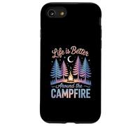Nuit de Camping Autour du feu de Camp Coque pour iPhone SE (2020) / 7/8