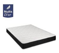 Nuit de Rêve Matelas 100x200 Ferme en Latex + Aertech - 20 Cm - Orthopédique + Oreiller à Mémoire de Forme valeur 89 Nuits d'Or