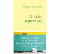 Nuit de septembre Angélique Villeneuve (Auteur)