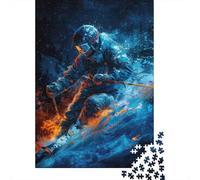 Nuit de Ski aventurier Puzzle 1000 Pièces Adultes intéressant Puzzles 1000 Pièce Jeu De Team Building Décor À La Maison 70x50cm/1000pcs