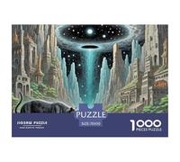 Nuit de traqueur de la panthère Noire 1000 Pièces Puzzle Animaux pour Enfants, Parfait pour Les Amateurs De Puzzles, Cadeau, Jouet pour Enfant, Jeux Éducatif, Qualité Premium 70x50cm/1000pcs