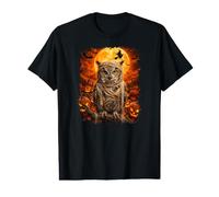 Nuit d'halloween Chouette hurlante T-Shirt Graphique avec Valeur