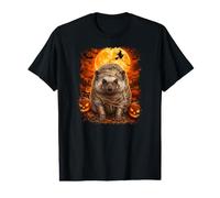 Nuit d'halloween hérisson pygmée Africaine T-Shirt Graphique avec Valeur