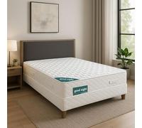 Nuit D'or Goodnight Matelas - Densité 35 Kg/m3 - Hauteur 21 cm - Soutien Ferme - (140x190)