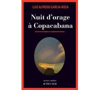 Nuit d'orage à Copacabana: Une nouvelle enquête du commissaire Espinosa