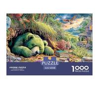 Nuit du Teddy Bear Puzzle Adulte 1000 Pièces L'Excellence du Challenge Éducatif - La Référence en Cadeau pour Adultes Et Personnes De 14 Ans Et Plus 52x38cm/1000pcs