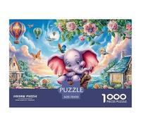 Nuit Dumbo Puzzle Adulte 1000 Pièces L'Excellence d'un Challenge À Visée Éducative - Pensé pour Homme, Femme Et Un Public Adolescent/Adulte 70x50cm/1000pcs
