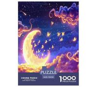 Nuit étoilée esthétique Puzzle 1000 Pièces Educa Jouet en Bois Divertissement Créatif De l'art De La DécoRation Art Jeu Éduchatif Challenge Toy Adultes & Enfants des 14 Ans 70x50cm/1000pcs