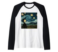 Nuit étoilée mélangée avec Hieronymus Bosch Manche Raglan