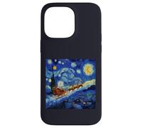 Nuit étoilée St Nicolas Arrive à Saint-Rémy Coque pour iPhone 14 Pro Max