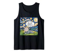 Nuit étoilée Van Gogh Crise Existentielle Drôle Meme Débardeur