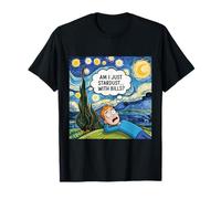 Nuit étoilée Van Gogh Crise Existentielle Drôle Meme T-Shirt