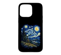 Nuit Étoilée Van Gogh Télescope Astronomie Amateur Coque pour iPhone 15 Pro Max