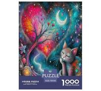 Nuit Fantastique Puzzle 1000 Pièces Educa Jouet en Bois Cadeau Unique Décoration Intérieure Jeu Éducatif Challenge Toy Adultes Et Enfants À Partir De 14 Ans 70x50cm/1000pcs