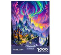Nuit Fantastique Puzzle 1000 Pièces Educa Jouet en Bois Divertissement Créatif De l'art De La Décoration Jeu Éducatif Challenge Toy Adultes & Enfants des 14 Ans 38x26cm/1000pcs