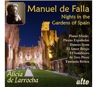 Alicia de Larrocha – Nuits dans les Jardins d'Espagne et Autres Pièces pour Piano – CD – Alto