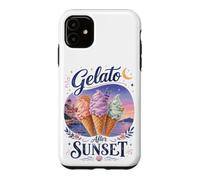 Nuits d'été Italiennes à Gelato Sunset Coque pour iPhone 11