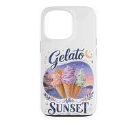 Nuits d'été Italiennes à Gelato Sunset Coque pour iPhone 13 Pro