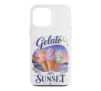 Nuits d'été Italiennes à Gelato Sunset Coque pour iPhone 13 Pro Max