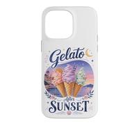 Nuits d'été Italiennes à Gelato Sunset Coque pour iPhone 14 Pro Max