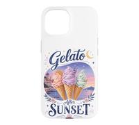 Nuits d'été Italiennes à Gelato Sunset Coque pour iPhone 15