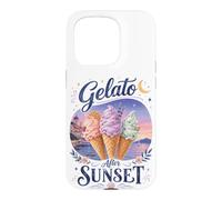 Nuits d'été Italiennes à Gelato Sunset Coque pour iPhone 15 Pro
