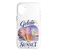 Nuits d'été Italiennes à Gelato Sunset Coque pour iPhone 16 Plus