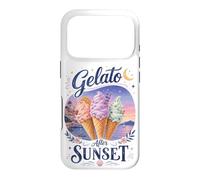 Nuits d'été Italiennes à Gelato Sunset Coque pour iPhone 17 Pro