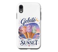 Nuits d'été Italiennes à Gelato Sunset Coque pour iPhone XR