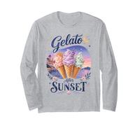 Nuits d'été Italiennes à Gelato Sunset Manche Longue