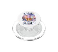 Nuits d'été Italiennes à Gelato Sunset PopSockets PopGrip pour MagSafe