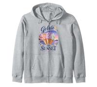 Nuits d'été Italiennes à Gelato Sunset Sweat à Capuche