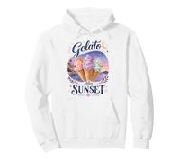 Nuits d'été Italiennes à Gelato Sunset Sweat à Capuche