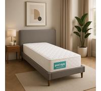 Nuits d'or Lot de 2 Matelas 80x190 Tres Ferme Mousse Indéformable Haute résilence 35 Kg/m3 Epaisseur 21 cm (2_x_80_x_190_cm)