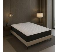 Nuits D'or Matelas 140x190 Latex + Aertech - Hauteur 20 Cm - Soutien Souple - + Oreiller à Mémoire de Forme Valeur 89 €
