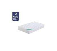 Nuits D'or Matelas 160x200 cm Densité 35 Kg/m3 - - Soutien Très FERME - Orthopédique + Oreiller à Mémoire de Forme