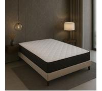 Nuits D'or Matelas 140x190 Latex + Aertech - Hauteur 20 Cm - Soutien Souple - + Oreiller à Mémoire de Forme Valeur 89 €